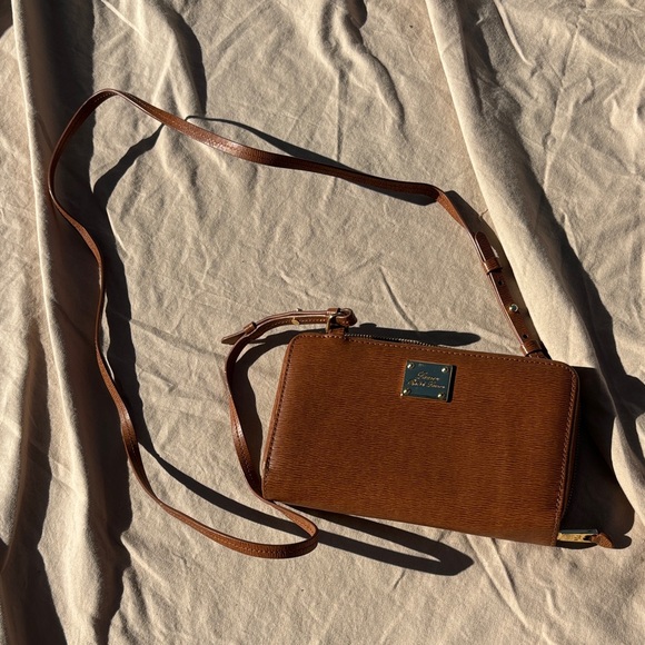 Michael Kors Handbags - Brown Leather Crossbody Bag